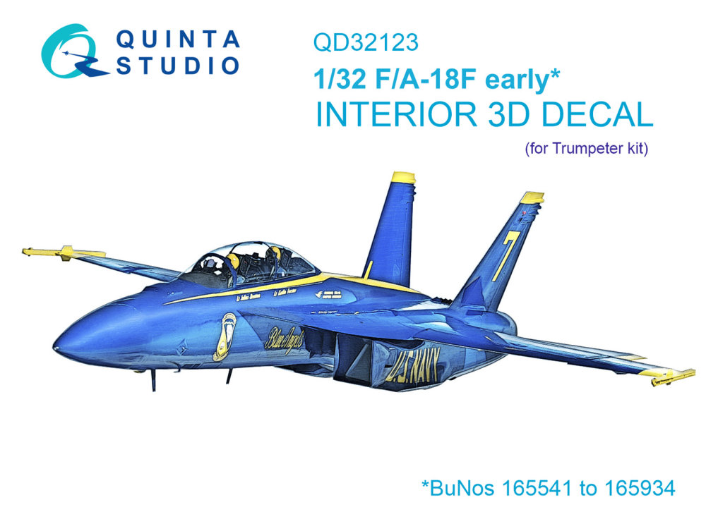 1/32 F/A-18F early 3D-Printed&col.Int. (TRUMP)