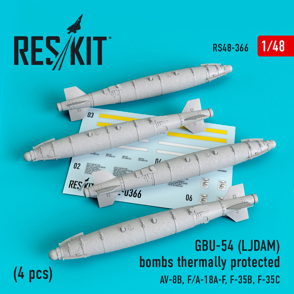 1/48 GBU-54 (LJDAM) bombs thermally prot. (4 pcs.)