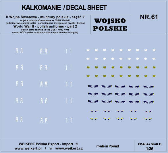 1/35 Polish Uniforms WWII - part 2