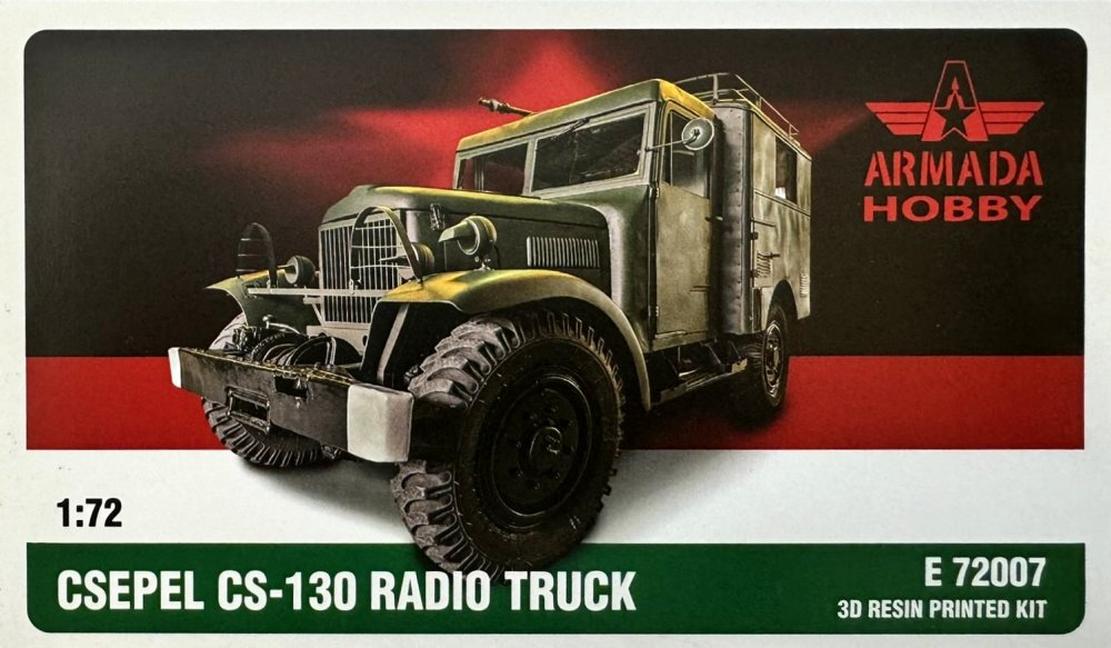 1/72 CSEPEL CS-130 Radio Truck (3D resin kit)