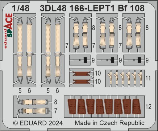 1/48 Bf 108 SPACE (EDU)