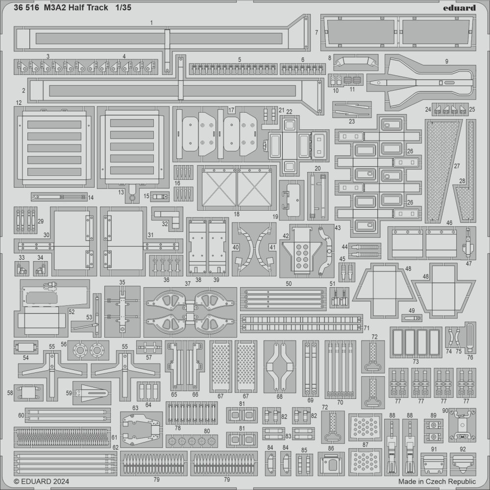 SET M3A2 Half Track (TAM)