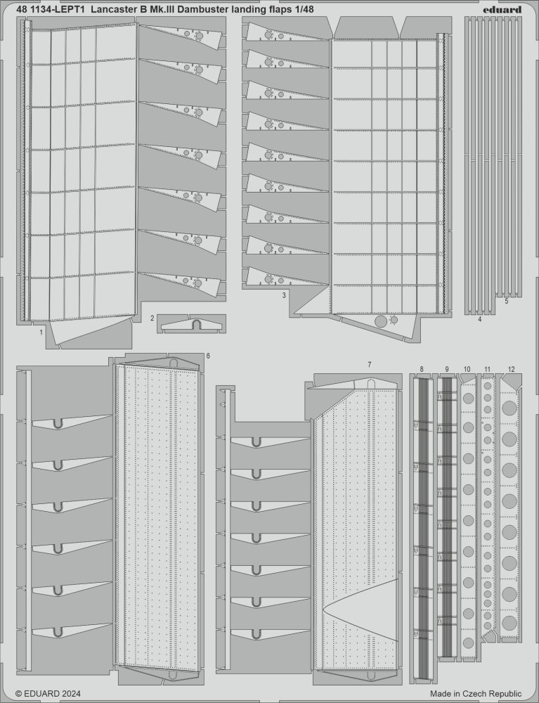 SET Lancaster B Mk.III Dambuster land.flaps (HKM)