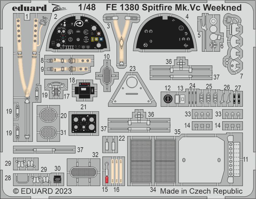 1/48 Spitfire Mk.Vc Weekend (EDU)