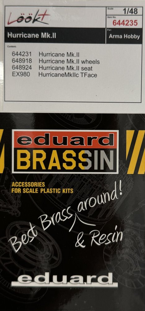 BRASSIN 1/48 Hurricane Mk.II LööKplus (ARMA H.)