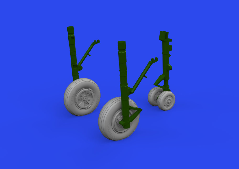 BRASSIN 1/48 Gannet wheels (AIRF)