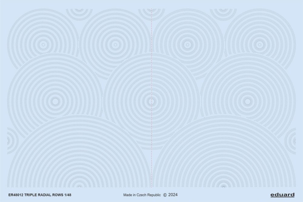 1/48 Triple radial rows
