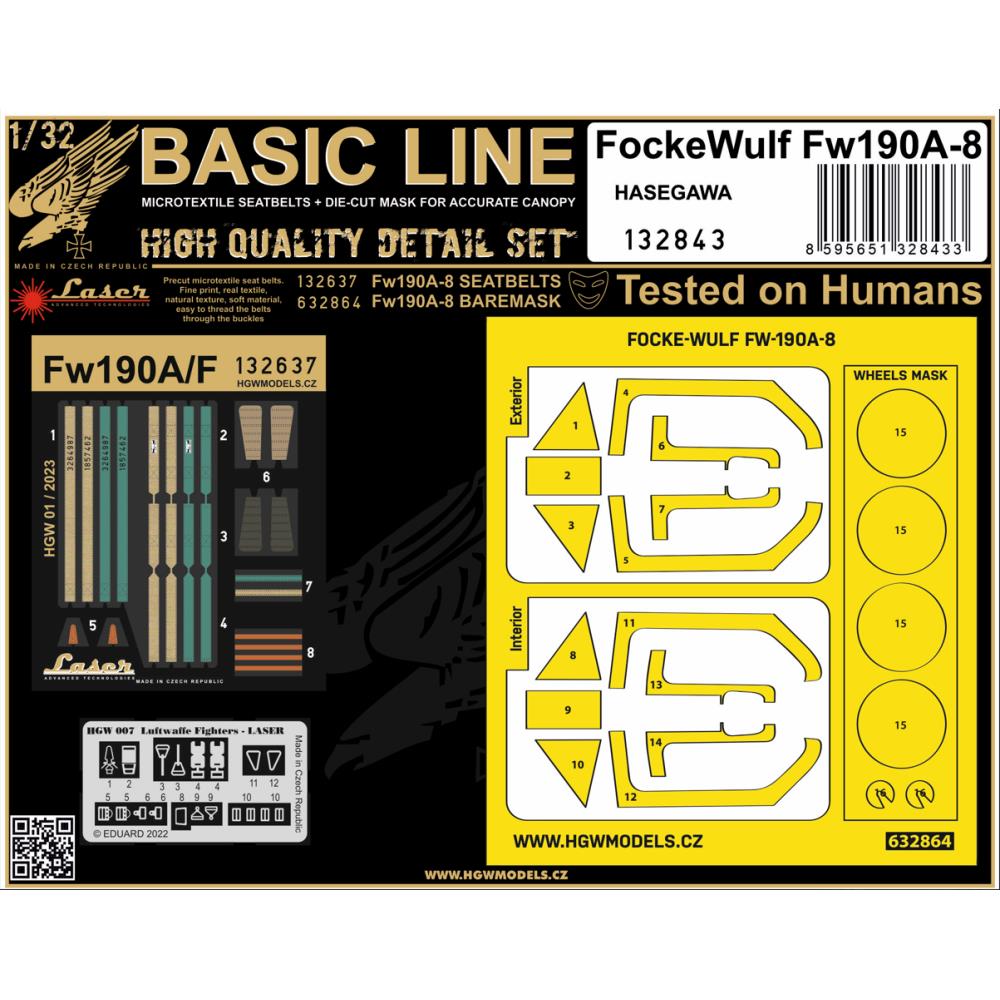 1/32 Focke-Wulf Fw190A-8 (HAS) BASIC LINE