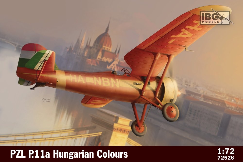 1/72 PZL P.11a Hungarian Colours