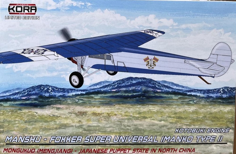 1/72 Manshu-Fokker Super Universal (Manko Type I)