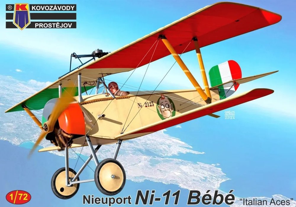 1/72 Nieuport Ni-11 Bébé 'Italian Aces' (3x camo)