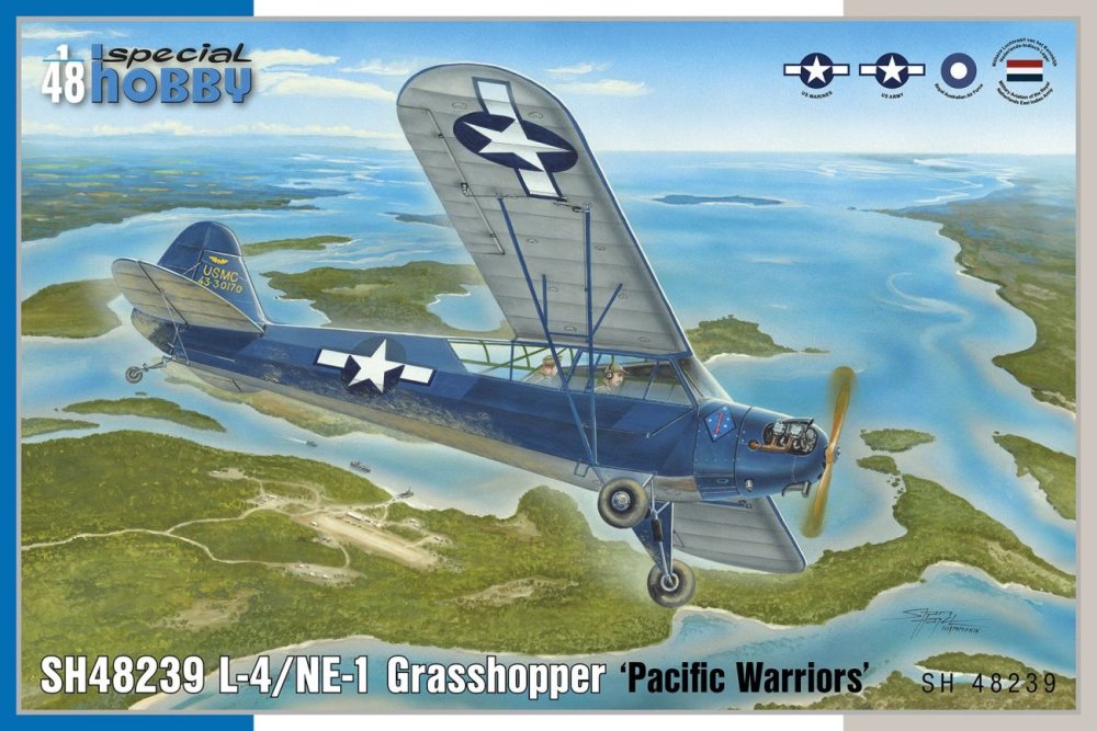 1/48 L-4/NE-1 Grasshopper 'Pacific Warriors'