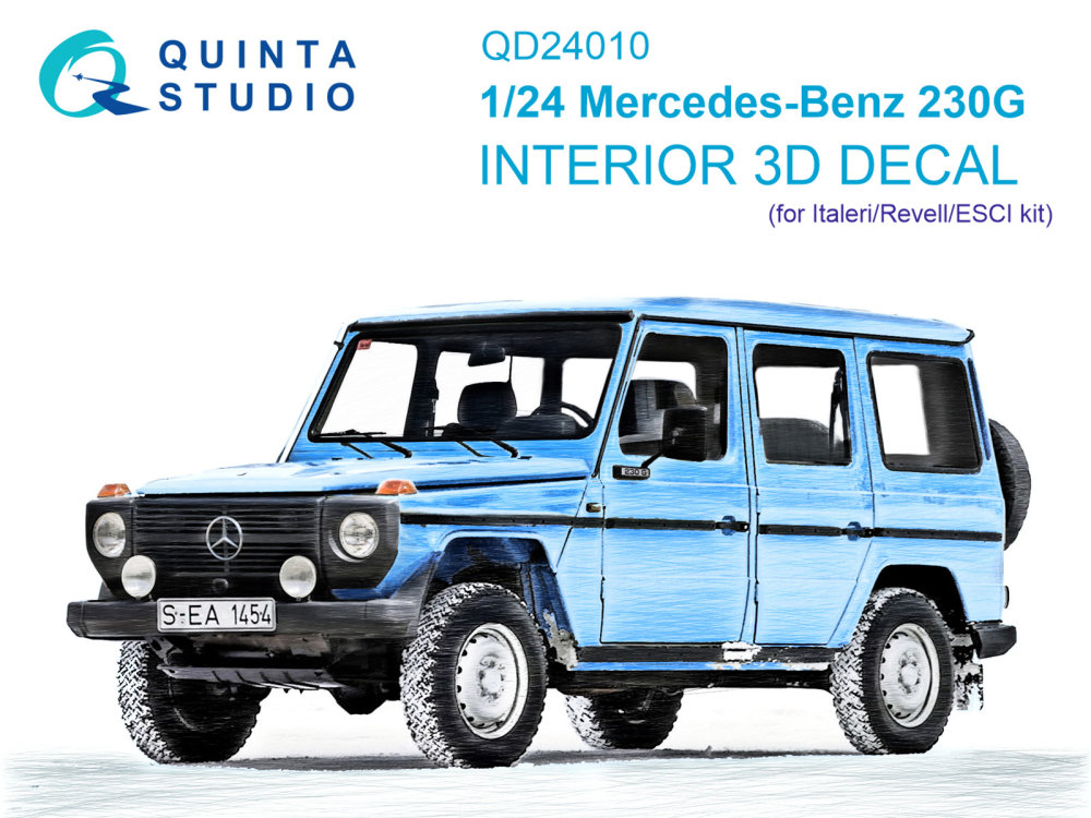 1/24 Mercedes-Benz 230G 3D-Print.&col.Interior