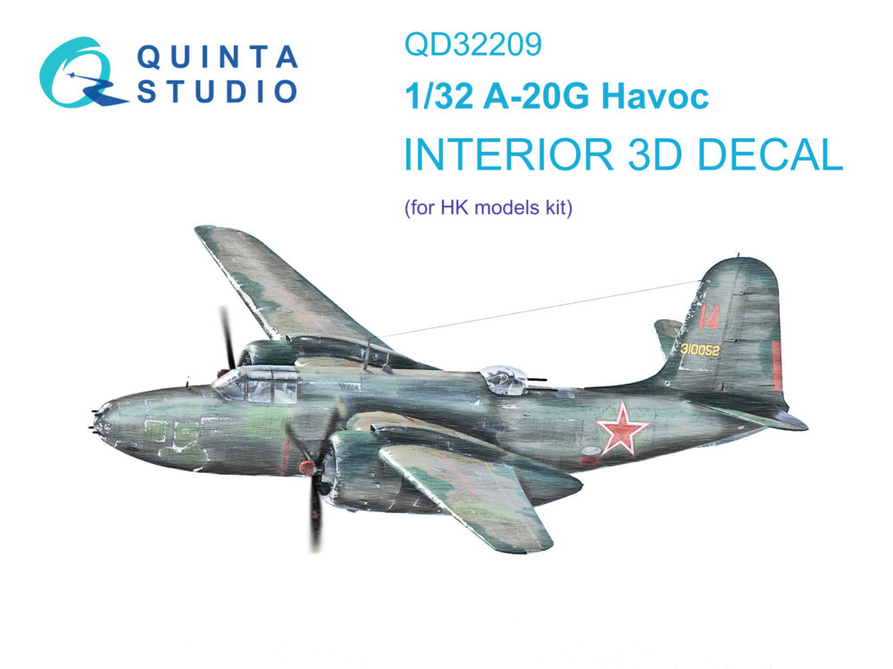 1/32 A-20G Havoc 3D-Print.&col.Interior (HKM)
