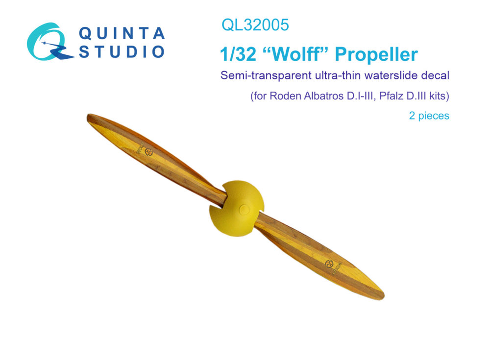 1/32 Wooden Propellers Wolff (RDN)