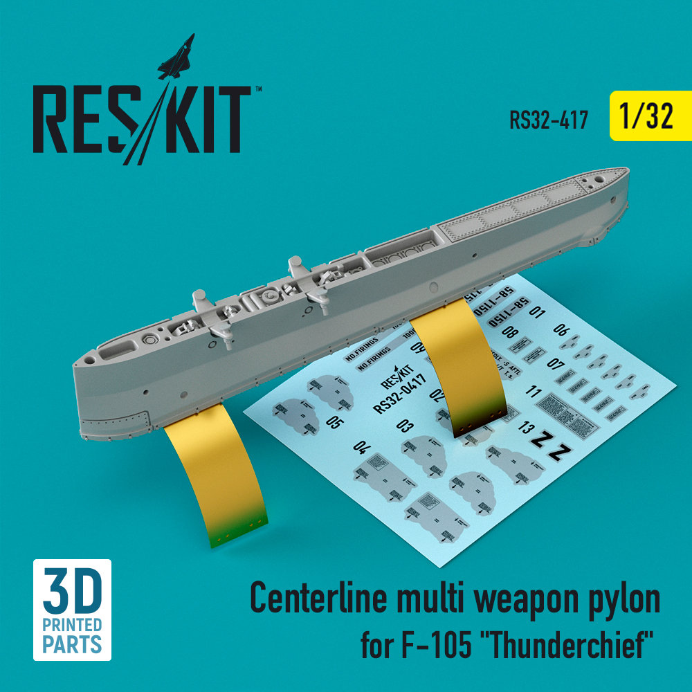 1/32 Centerline multi weapon pylon for F-105