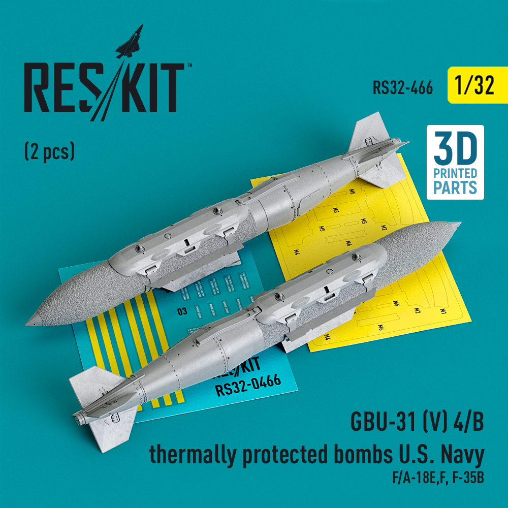 1/32 GBU-31 (V) 4/B thermally prot.bombs U.S. Navy