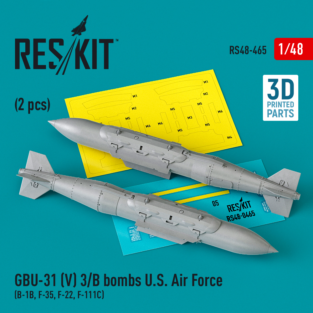 1/48 GBU-31 (V) 3/B bombs U.S. Airce (2 pcs.)