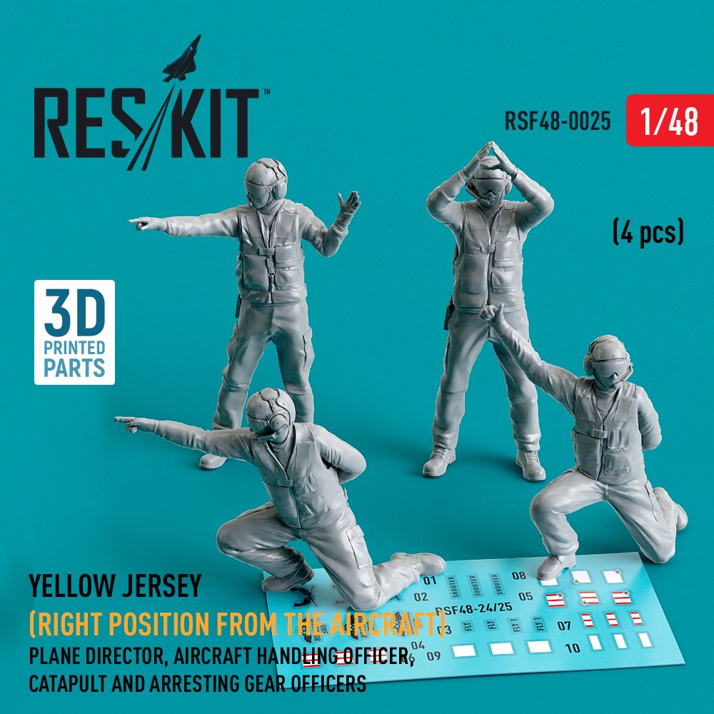 1/48 Yellow jersey Right position (4 fig.)