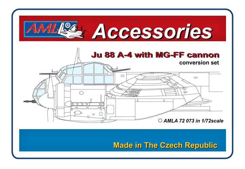 1/72 Junkers Ju A-4 w/ MG-FF cannon