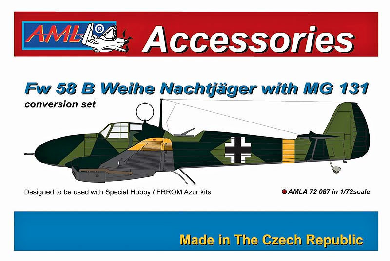 1/72 Fw 58 B/C Nachtjäger w/ MG 131