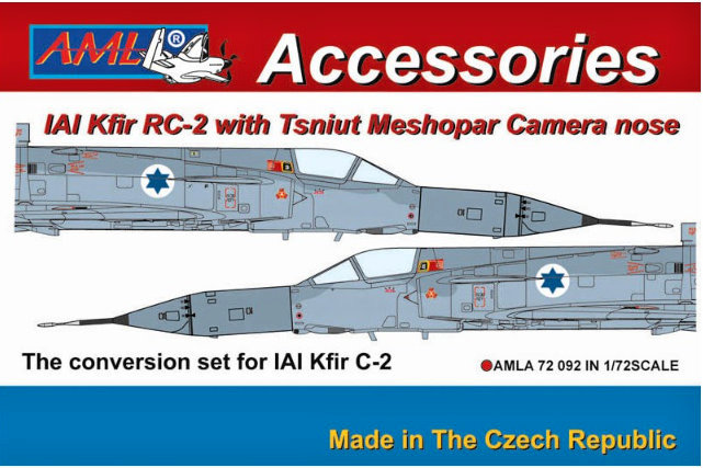 1/72 IAI Kfir RC-2 w/ Tsniut Meshopar camera nose