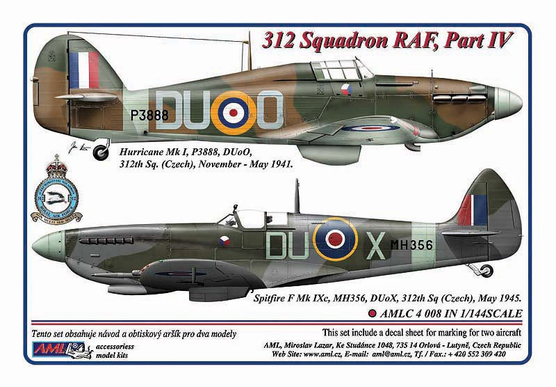 1/144 Decals 312 th Squadron RAF, Part IV