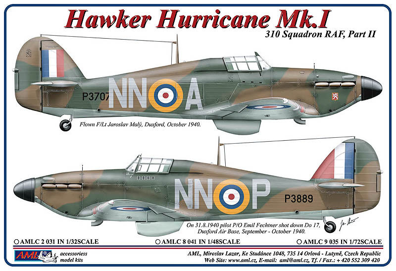 1/48 Decals 310 th Squadron RAF, Part II (NnoA)