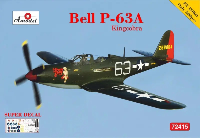 1/72 Bell P-63A Kingcobra (super decal)