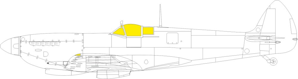 Mask 1/48 Spitfire Mk.IX TFace (EDU)