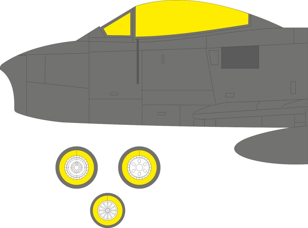 Mask 1/48 F-86F-25/30 (AIRF)