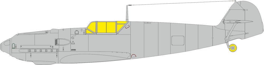 Mask 1/32 Bf 109F-4 TFace (H.2000/HAS)