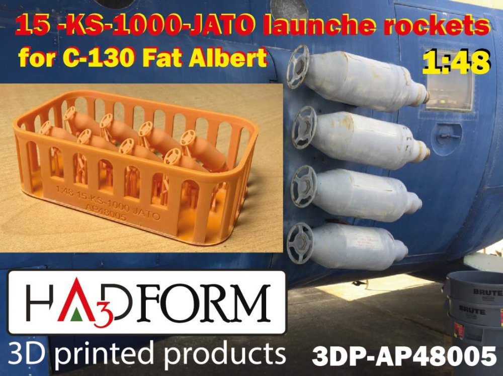 1/48 JATO launcher for C-130 Fat Albert 