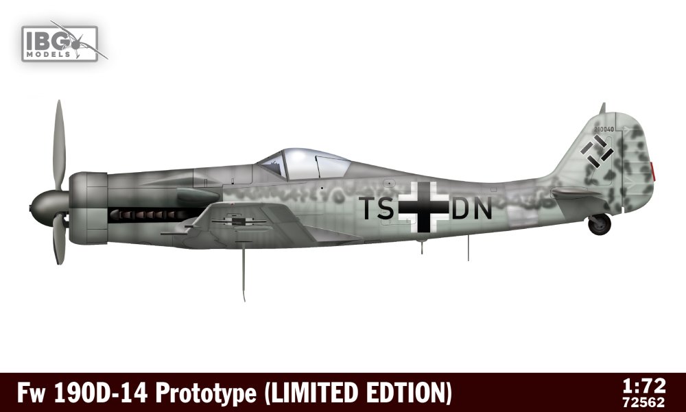 1/72 Fw 190D-14 Prototype (Limited Edition)