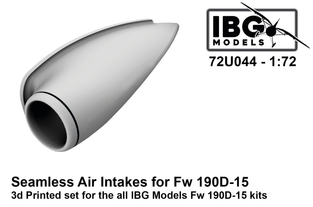 1/72 Fw 190D-15 Seamless Air Intakes