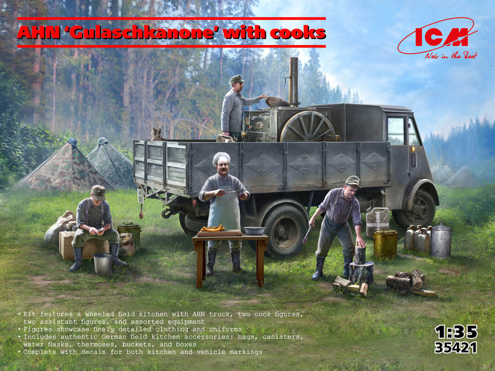 1/35 AHN 'Gulaschkanone' with cooks & accessories