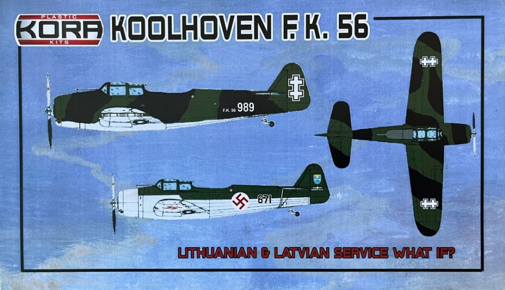 1/72 Koolhoven F.K. 56 Lithuanian&Latvian Service