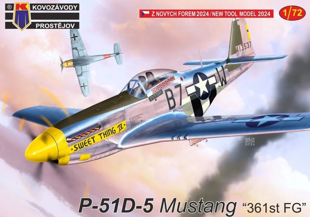 1/72 P-51D-5 Mustang '361st FG' (3x camo)