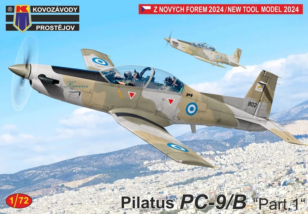 1/72 Pilatus PC-9/B 'Part 1' (3x camo)