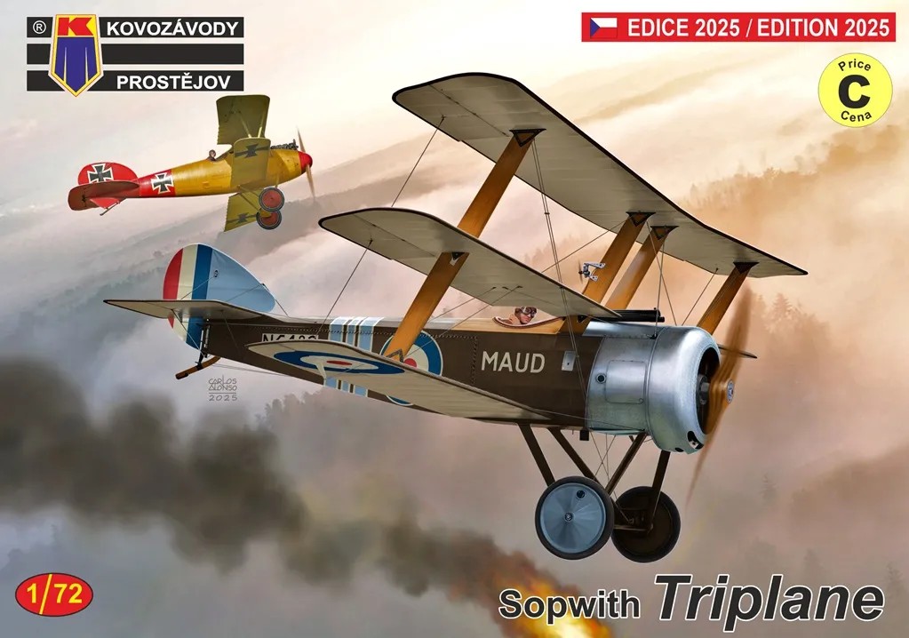 1/72 Sopwith Triplane (3x camo)