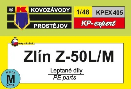 1/72 Zlín Z-50L/M - upgrade PE set