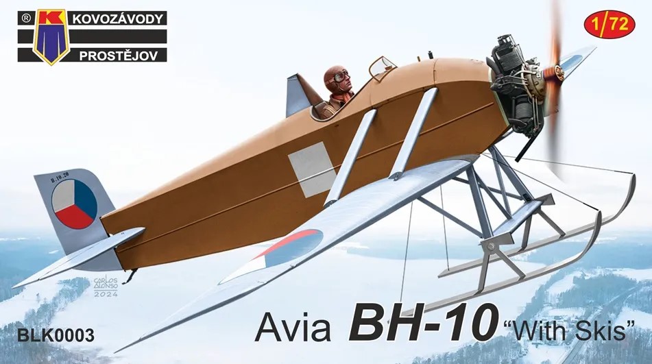 1/72 Avia BH-10 with skis (1x camo)