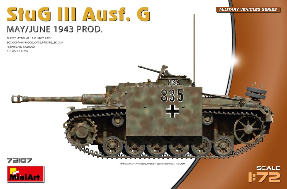 1/72 StuG III Ausf. G  May/June 1943 Prod.