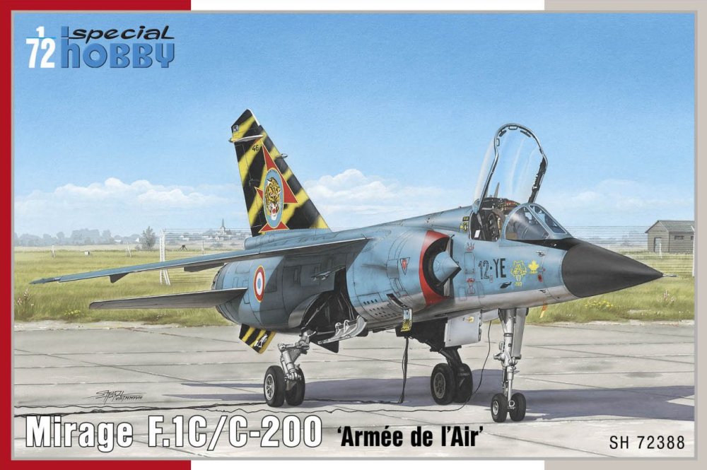 1/72 Mirage F.1C/C-200 'Armée de l'Air' (4x camo)