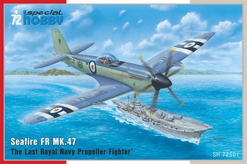 1/72 Seafire FR MK.47 Last Royal Navy Prop.Fighter