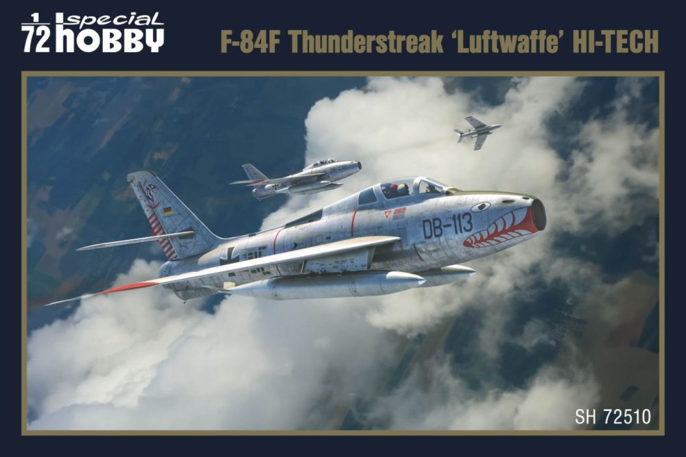 1/72 F-84F Thunderstreak 'Luftwaffe' (HI-TECH)