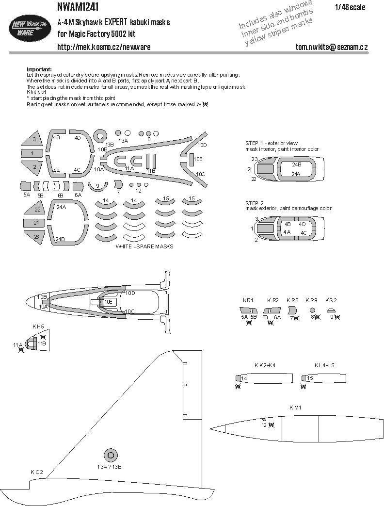 1/48 Mask A-4M Skyhawk EXPERT (MAGIC F.)