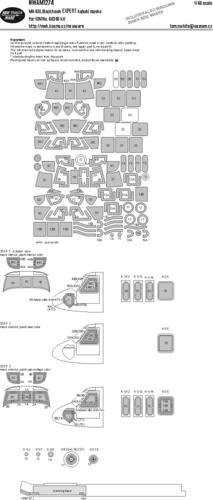 1/48 MH-60L Blackhawk EXPERT (ICM 48360)