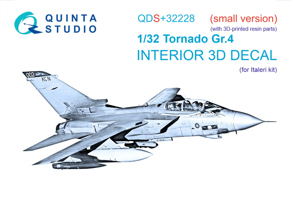 1/32 Tornado Gr.4 3D-Print.&col.Int.(ITA) SMALL