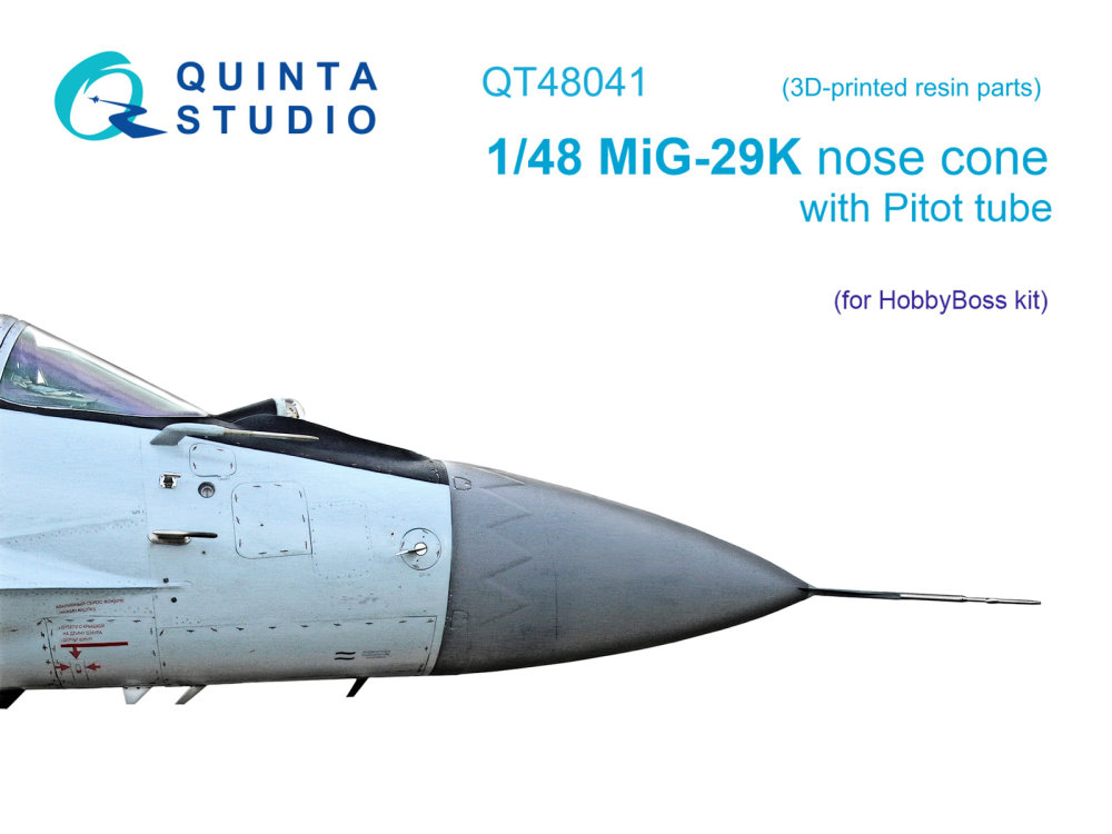 1/48 MiG-29K corrected nose cone (HOBBYB)